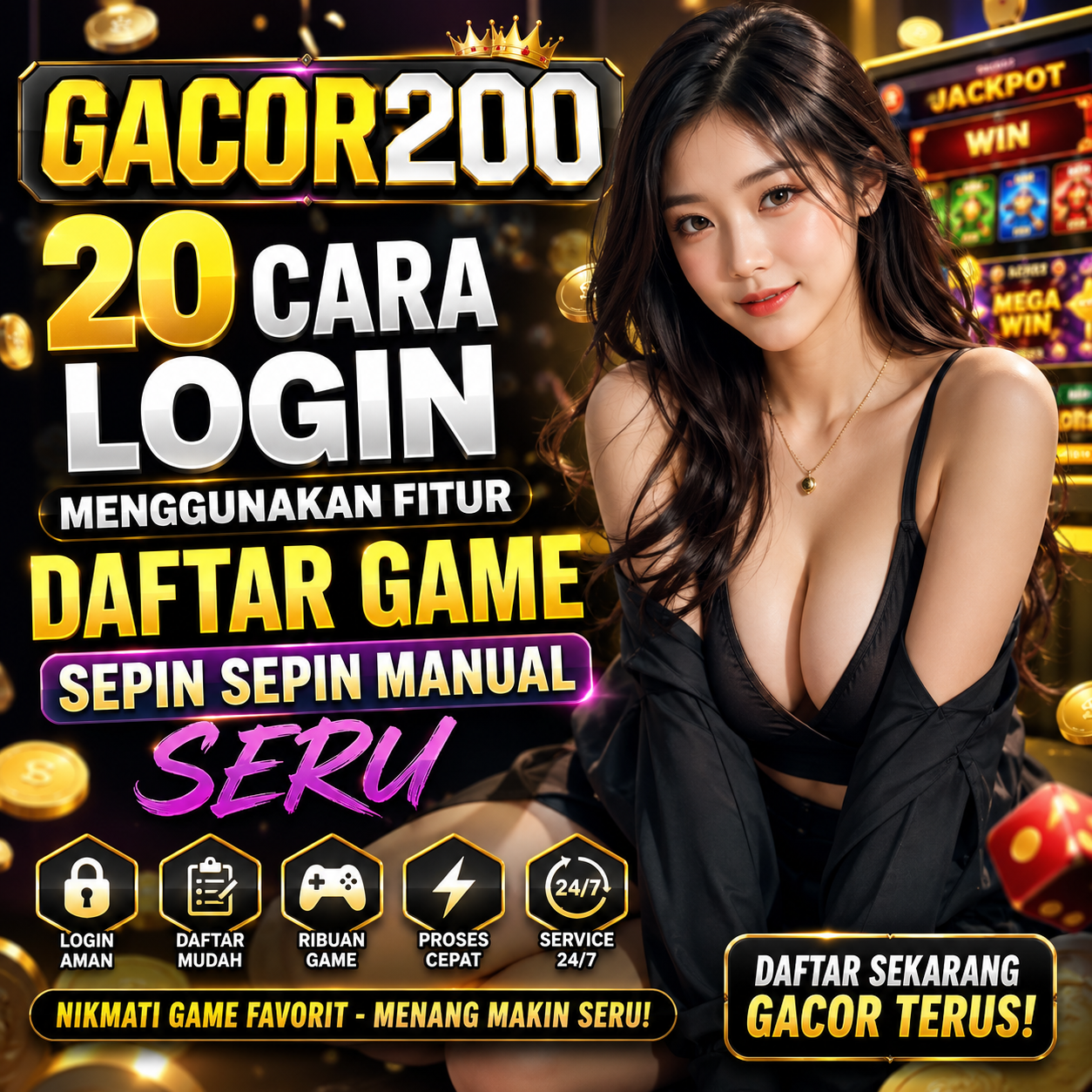 GACOR200 : 20 Panduan Login Lengkap Daftar Menyelesaikan Misi Tanpa Kalah di Bonanza